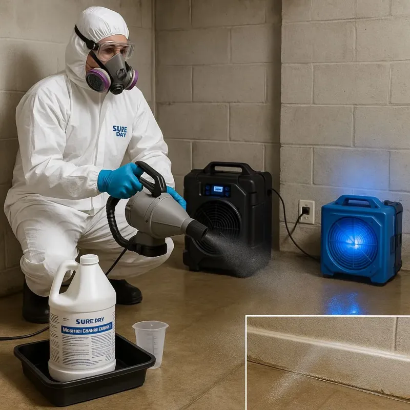 Sanitization and Odor Removal process in Ocilla, GA