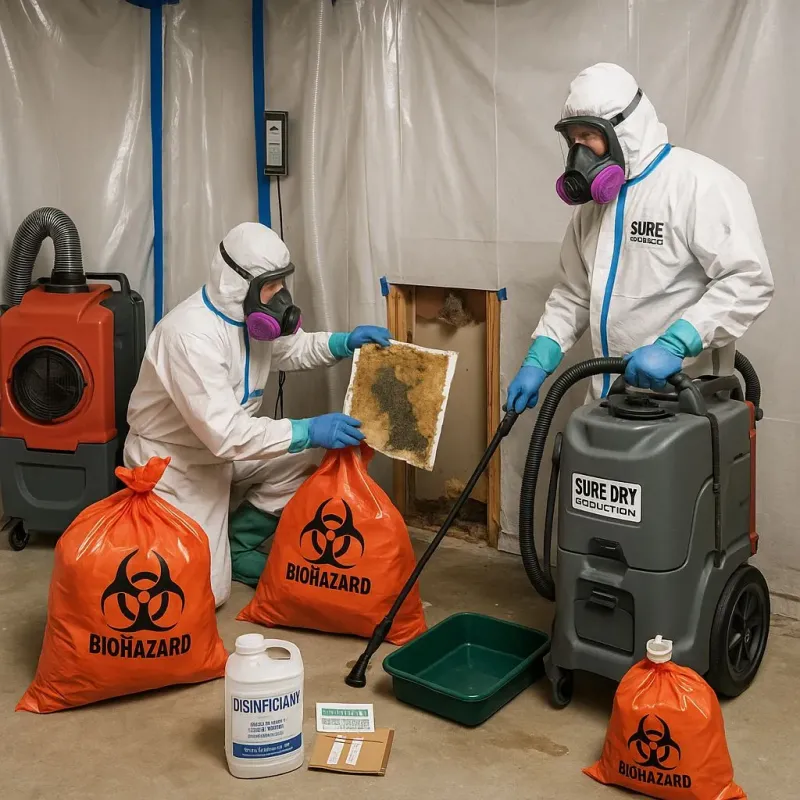 Contaminated Water Handling Protocols process in Ocilla, GA