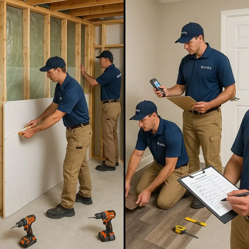 Repairs and Reconstruction process in Ocilla, GA