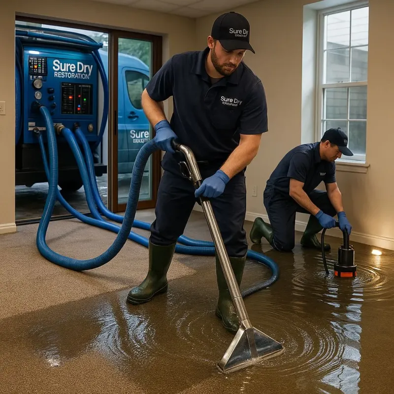 Water Extraction and Removal process in Ocilla, GA